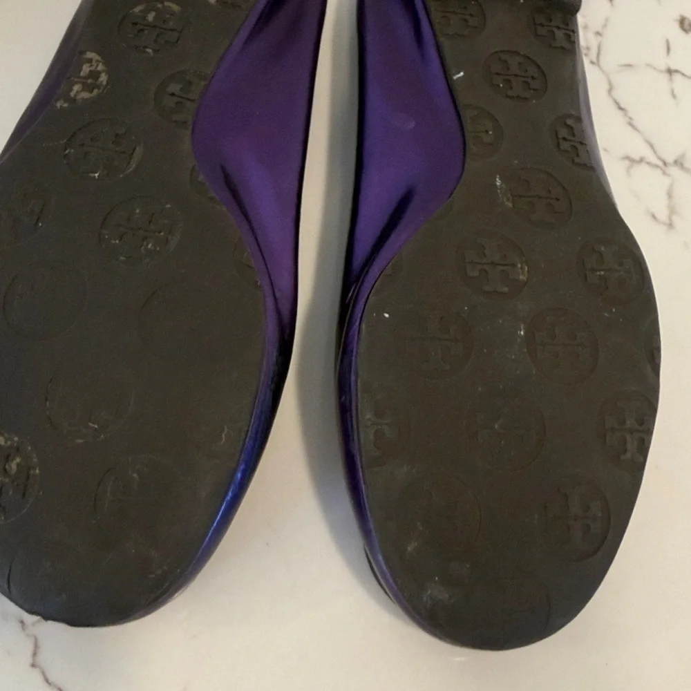 Tory Burch Purple Flats